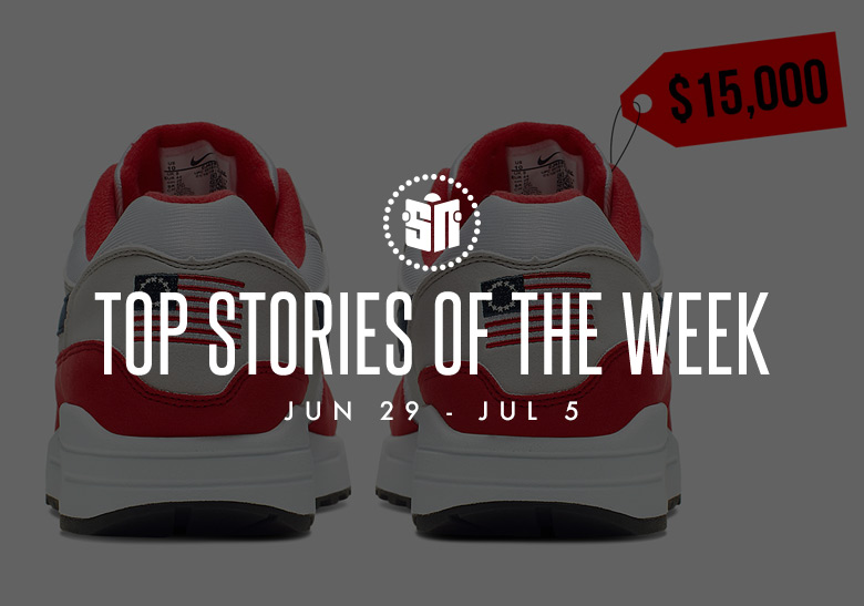 Ten Can’t Miss Sneaker News Headlines From June 29th To July 5th