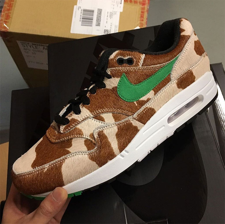 Atmos Nike Air Max 1 Animal Pack Giraffe