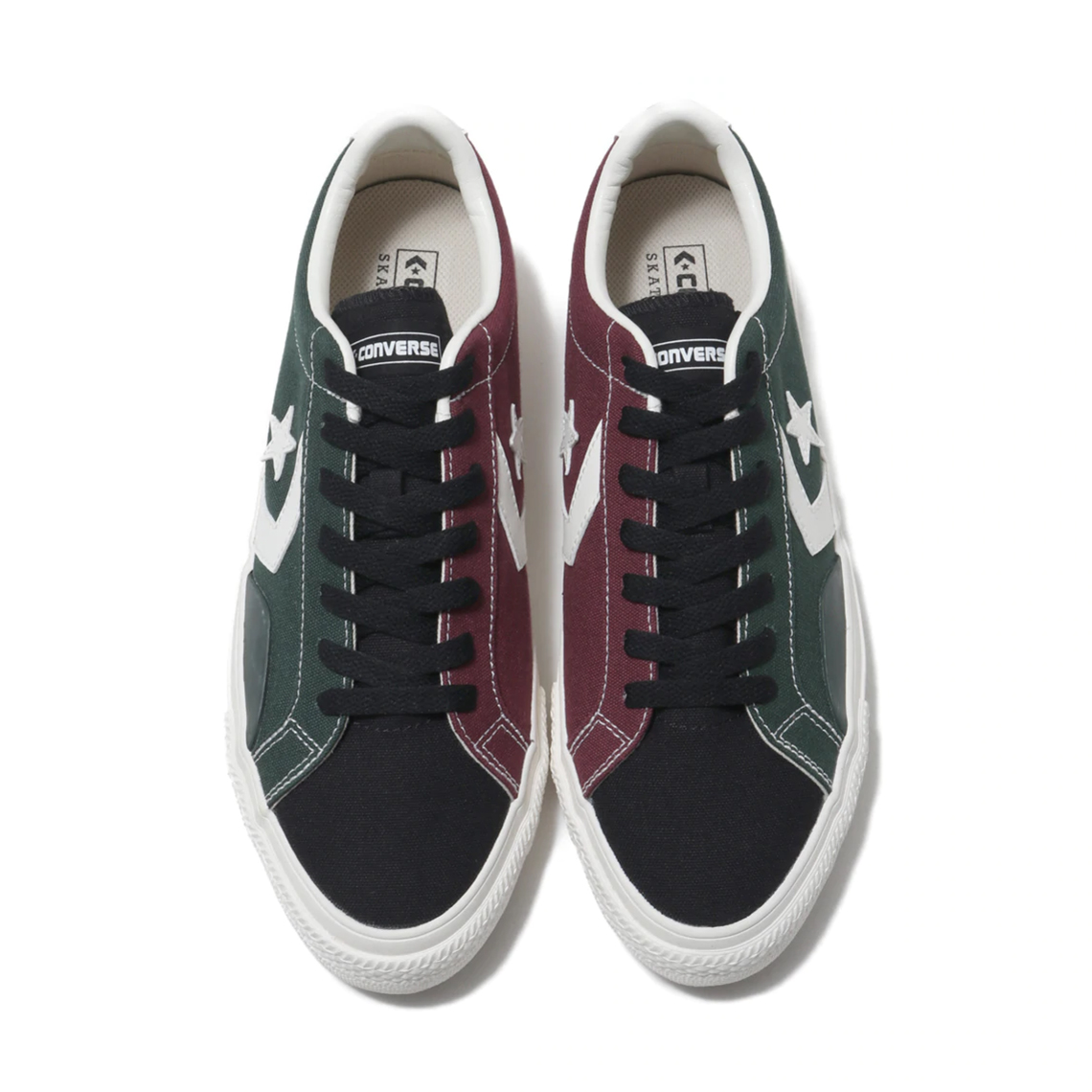 Converse Pro Ride Skate Black Green Red 2