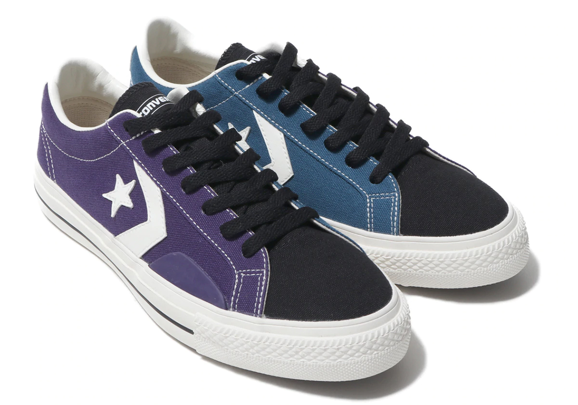 Converse Pro Ride Skate Black Purple Blue 5
