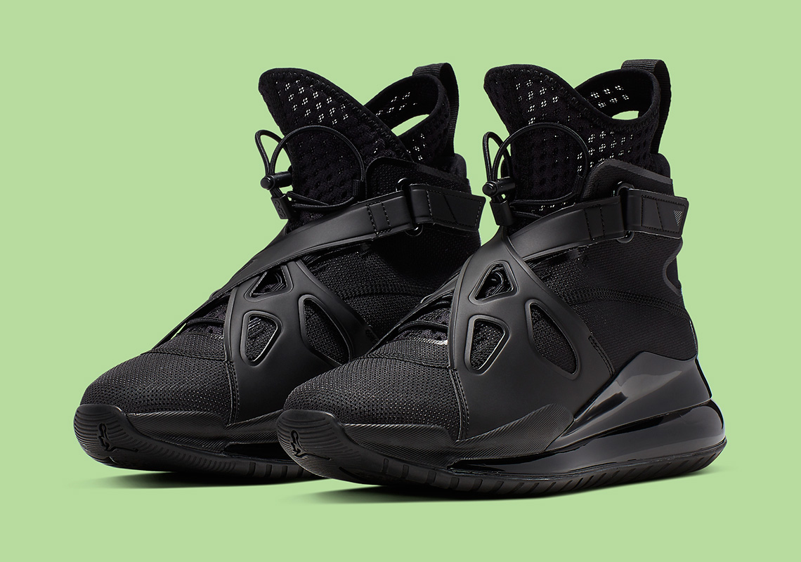 The Jordan Air Latitude 720 "Triple Black" Is Hitting Stores Right Now