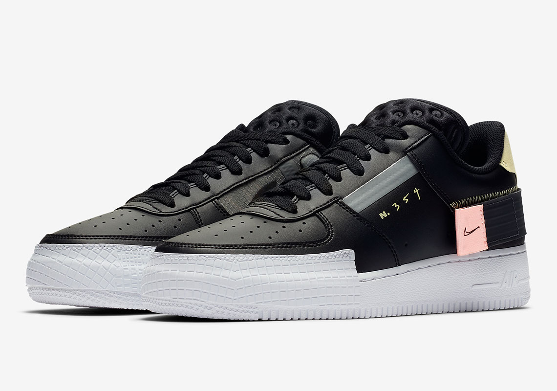 Nike's Experimental N.354 AF1 Type Is Releasing In Black