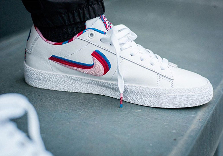 Parra Nike Sb Blazer Shoes 3