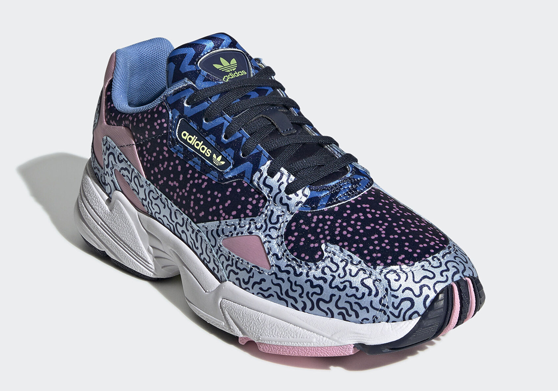 Adidas Falcon Blue Pink Ee7098 3