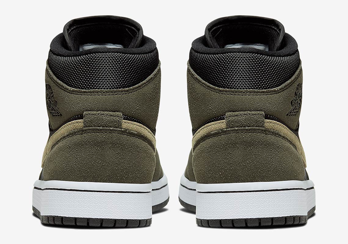 Air Jordan 1 Mid Olive Bq6472 030 5