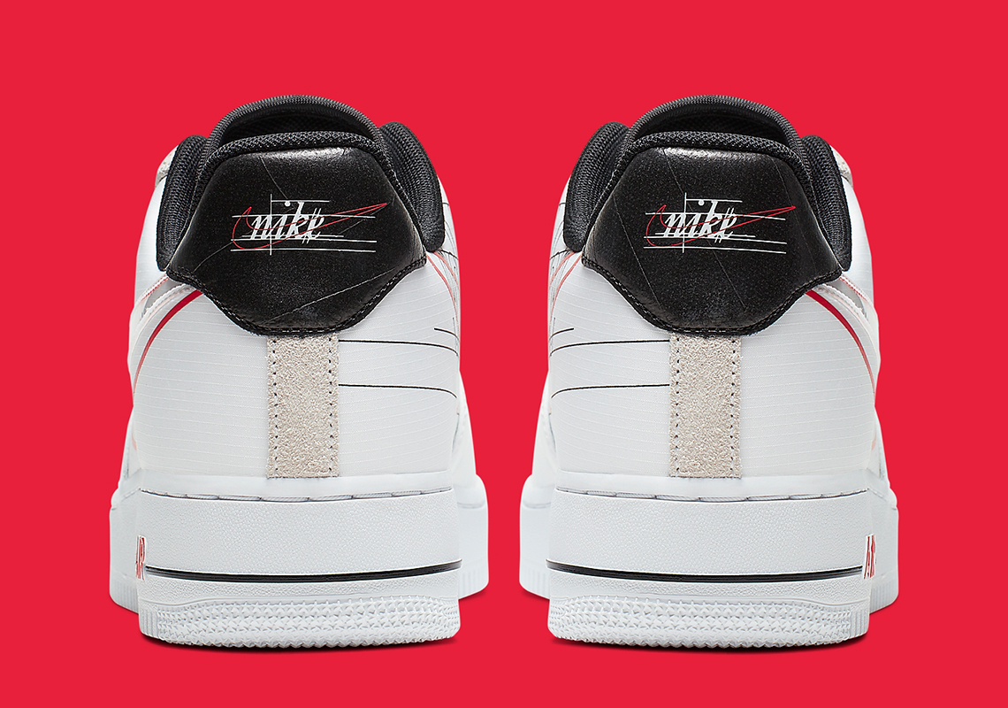 Nike Air Force 1 Script Swoosh Ck9257 100 1