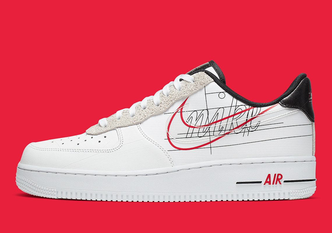 The Nike Air Force 1 "Script Swoosh" Releases On August 10th