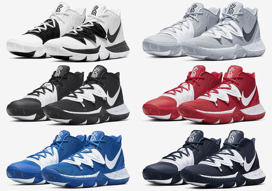 The Nike Kyrie 5 Is Releasing In Team Bank Colorways