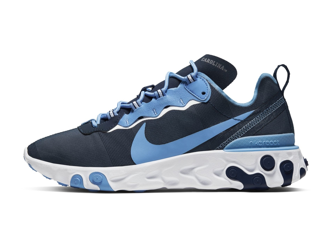 Nike React Element 55 Ncaa Unc 3