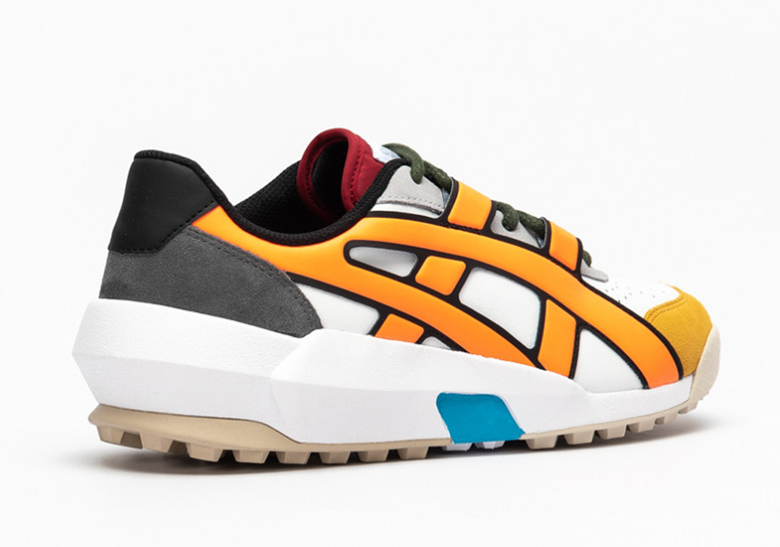 Onitsuka Tiger Big Logo Trainer White Orange 5