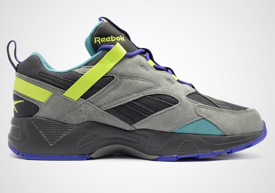Reebok Aztrek 96 Grey Volt Eg8891 1