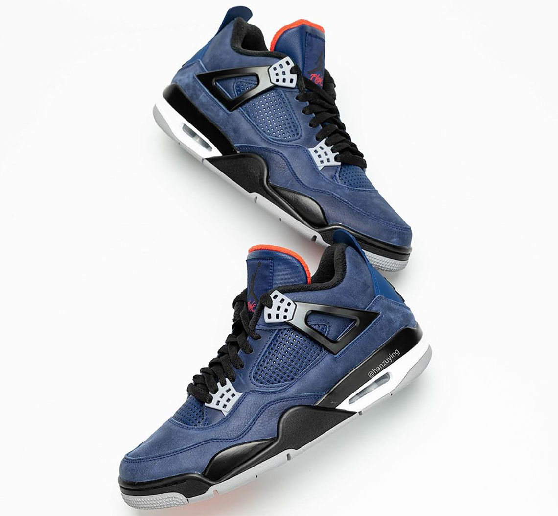 Air Jordan 4 Blue Winter 5