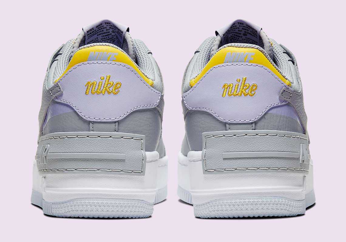 Nike Air Force 1 Shadow Ci0919 002 Grey Lavender 5