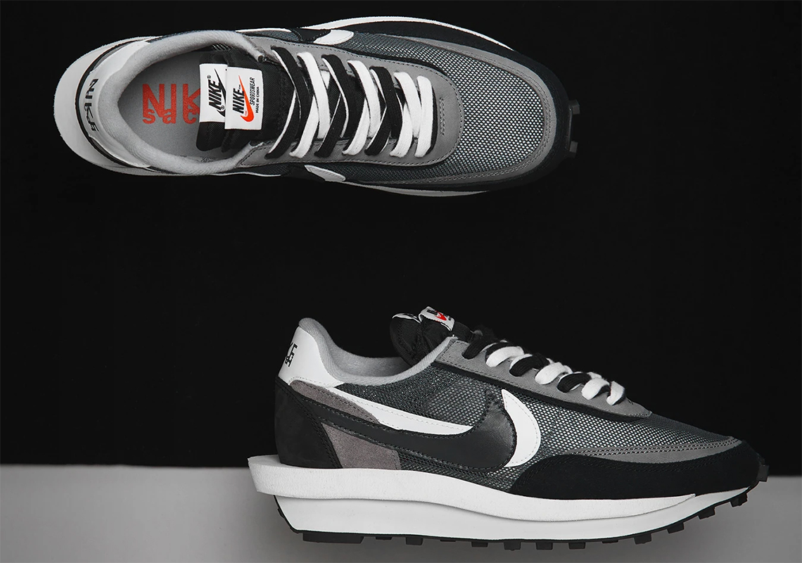 Where To Buy The sacai x Nike LDWaffle "Black"