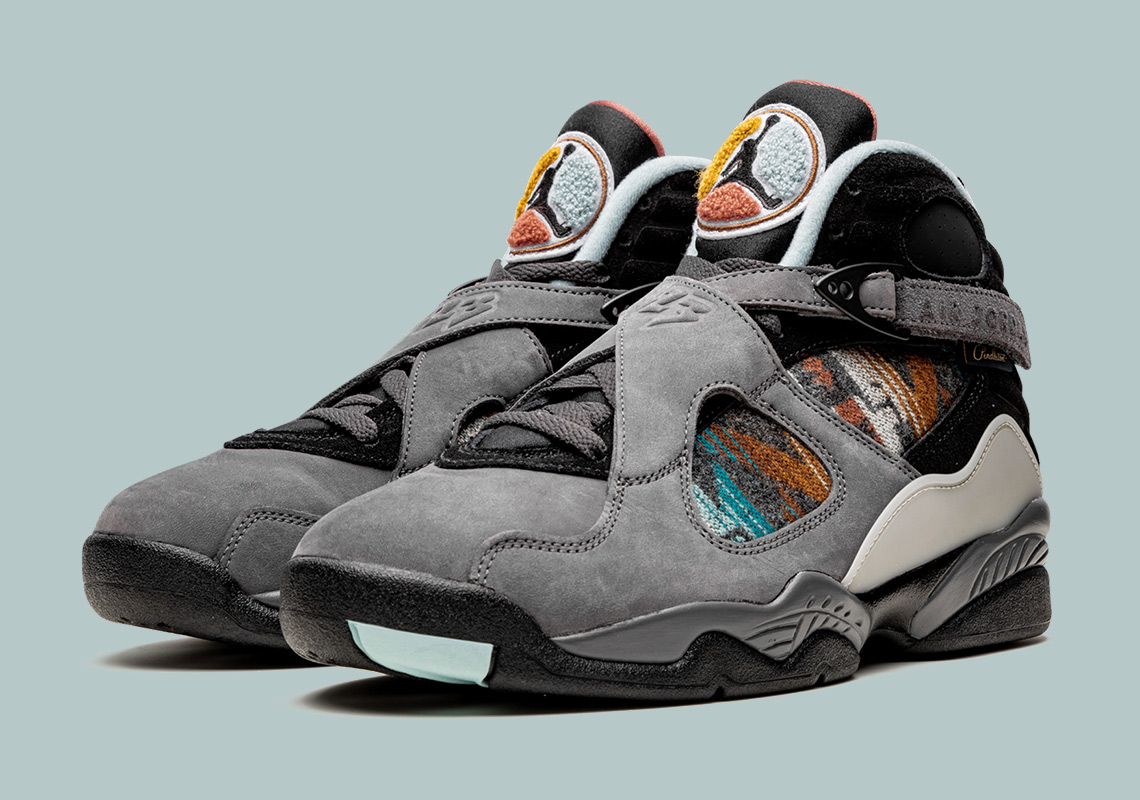 First Look At The Pendleton x Air Jordan 8