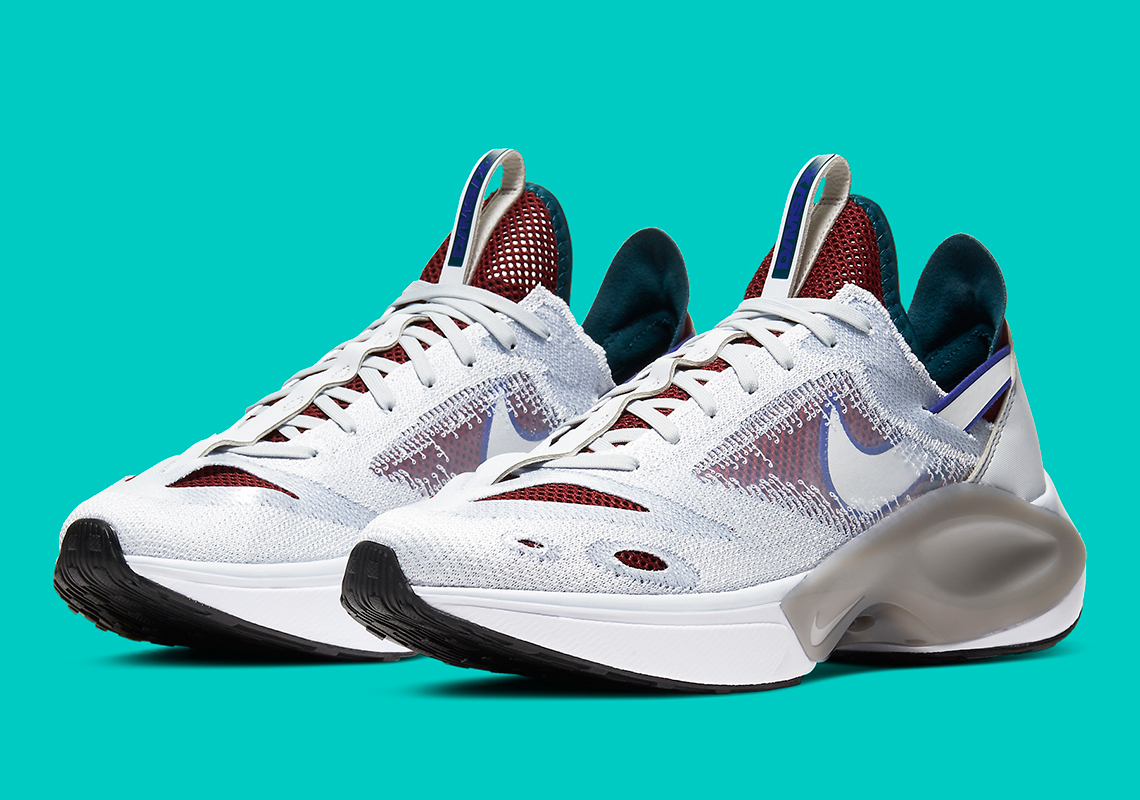 The Nike D/MS/X Flyknit N110 Appears In Pure Platinum And Rush Violet