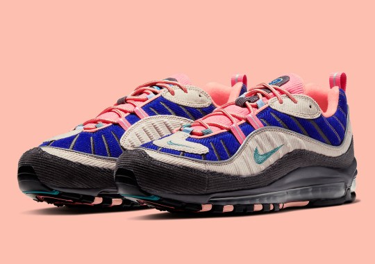 The Nike Air Max 98 Goes Vintage With Corduroy Finishes