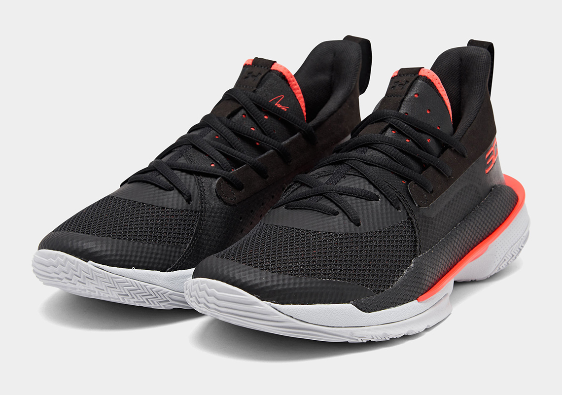 The Newly Launched UA Curry 7 Emerges In Black And Red
