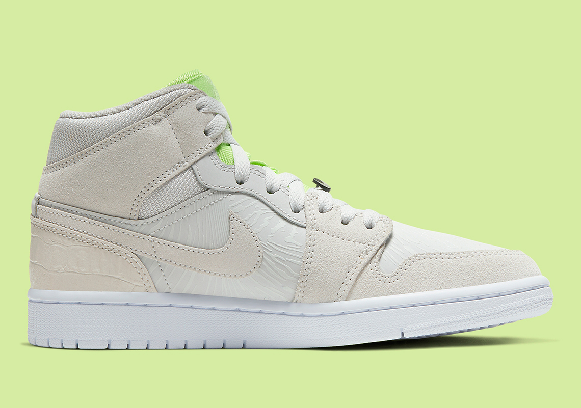 Air Jordan 1 White Green Cv3018 001 3