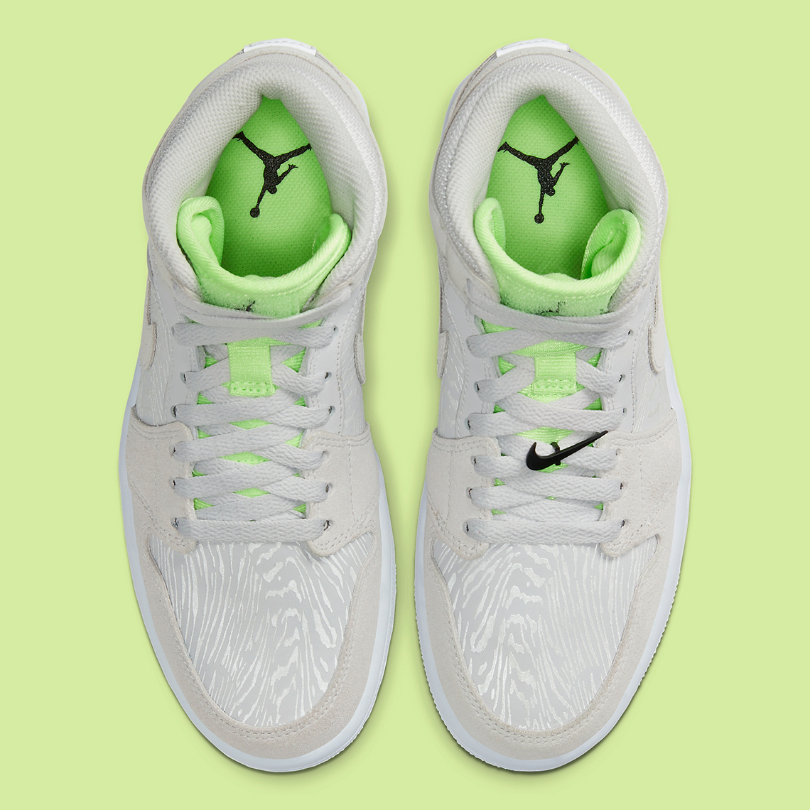 Air Jordan 1 White Green Cv3018 001 4