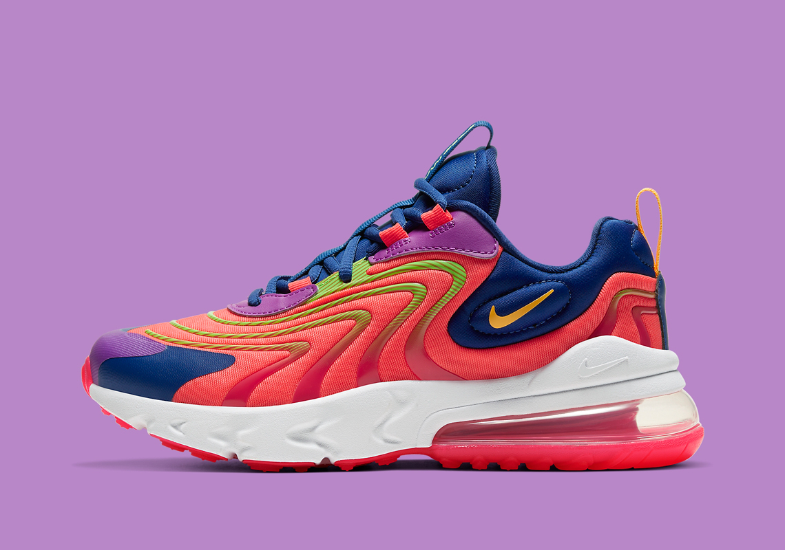 Nike Air Max 270 React Gs Cd6870 600 6