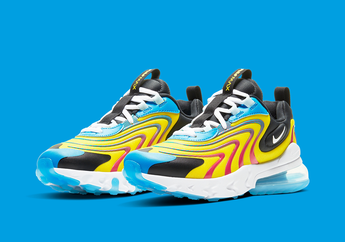 Nike Air Max 270 React Gs Cd6870 700 2
