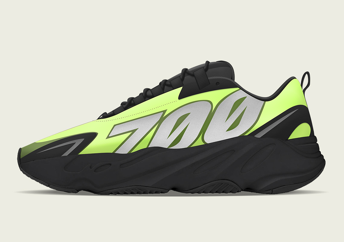 The adidas Yeezy Boost 700 MNVN "Phosphor" Releases On April 25th