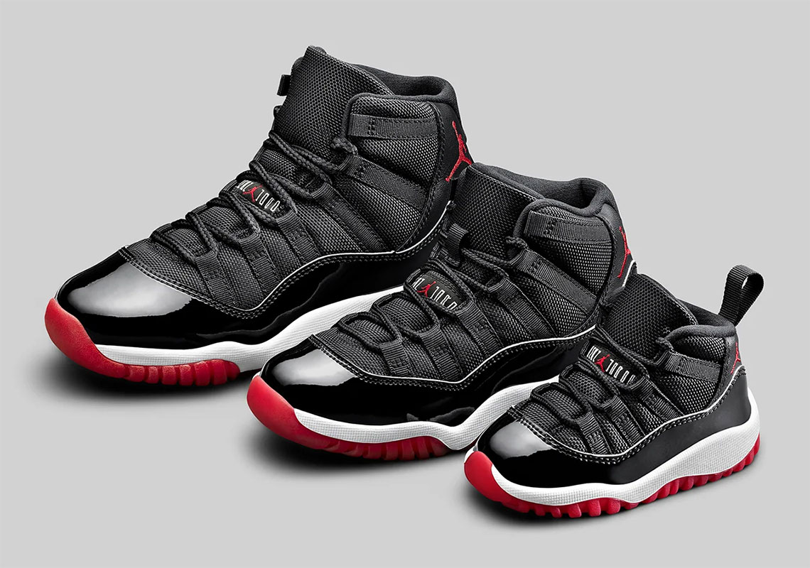 Jordan 11 Bred Black Red Buy Now