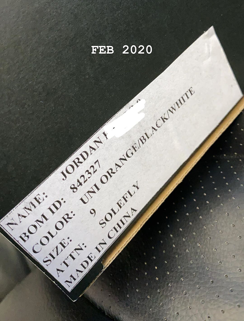 Solefly Jordan February 2020 Teaser 1