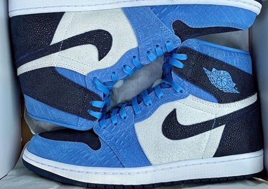 The North Carolina Tar Heels Football Progam Is Receiving Their Own Air Jordan 1 Retro High OG PE