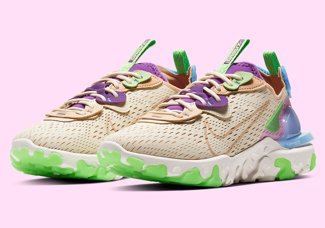 Pastel Hues Appear On The Newly Launched Nike React Vision