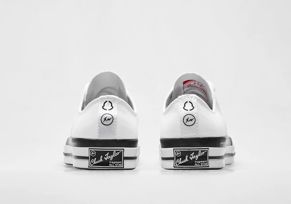 Fragment Moncler Converse Chuck 70 Low White 5