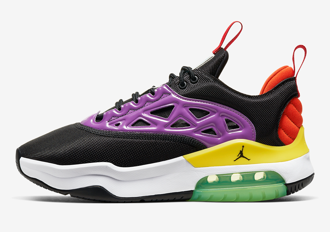 The Women's Jordan Max 200 Utilizes Multi-Colored Accents