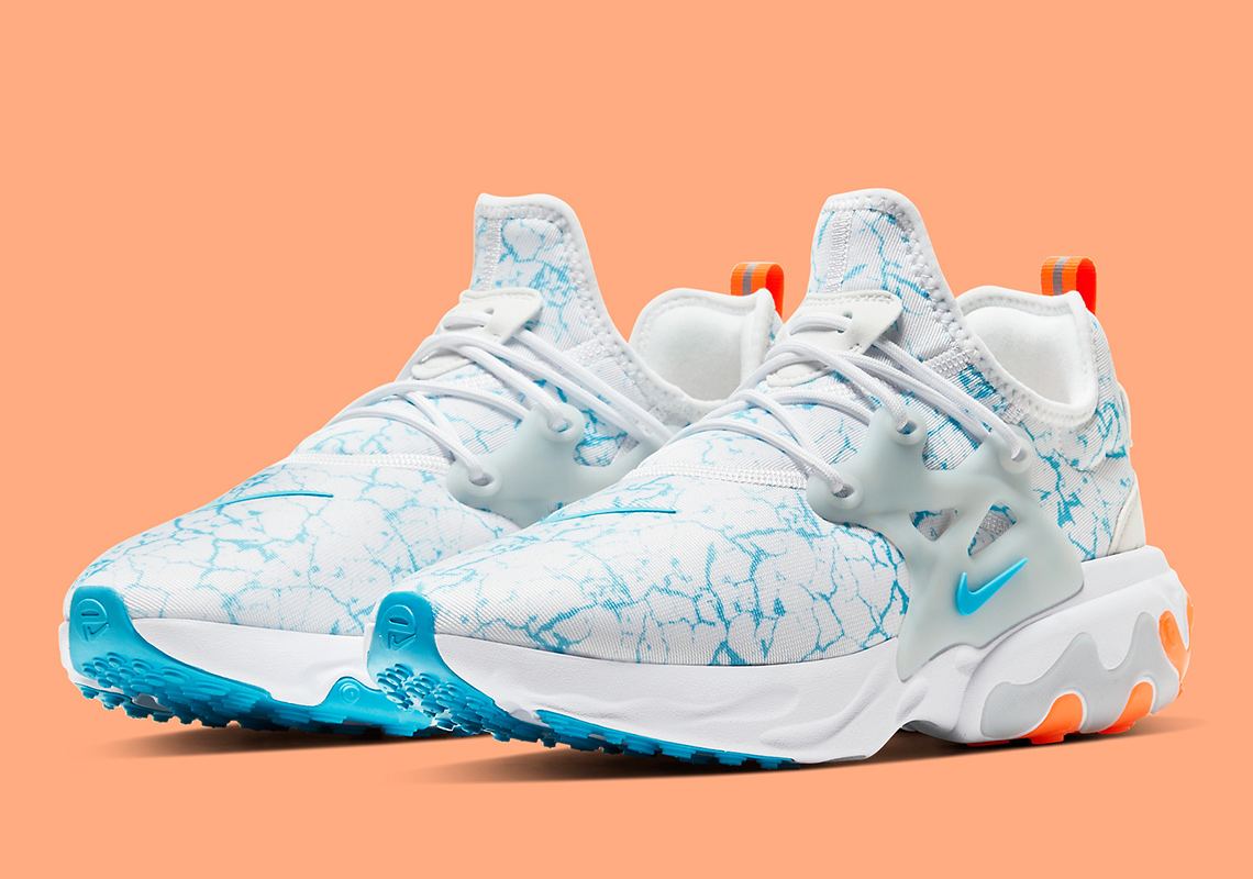 The Nike React Presto Premium Adds Cracked Patterns To Its Upper