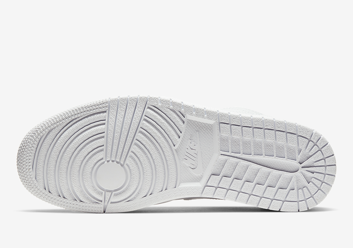 Air Jordan 1 Low Triple White 553558 130 3