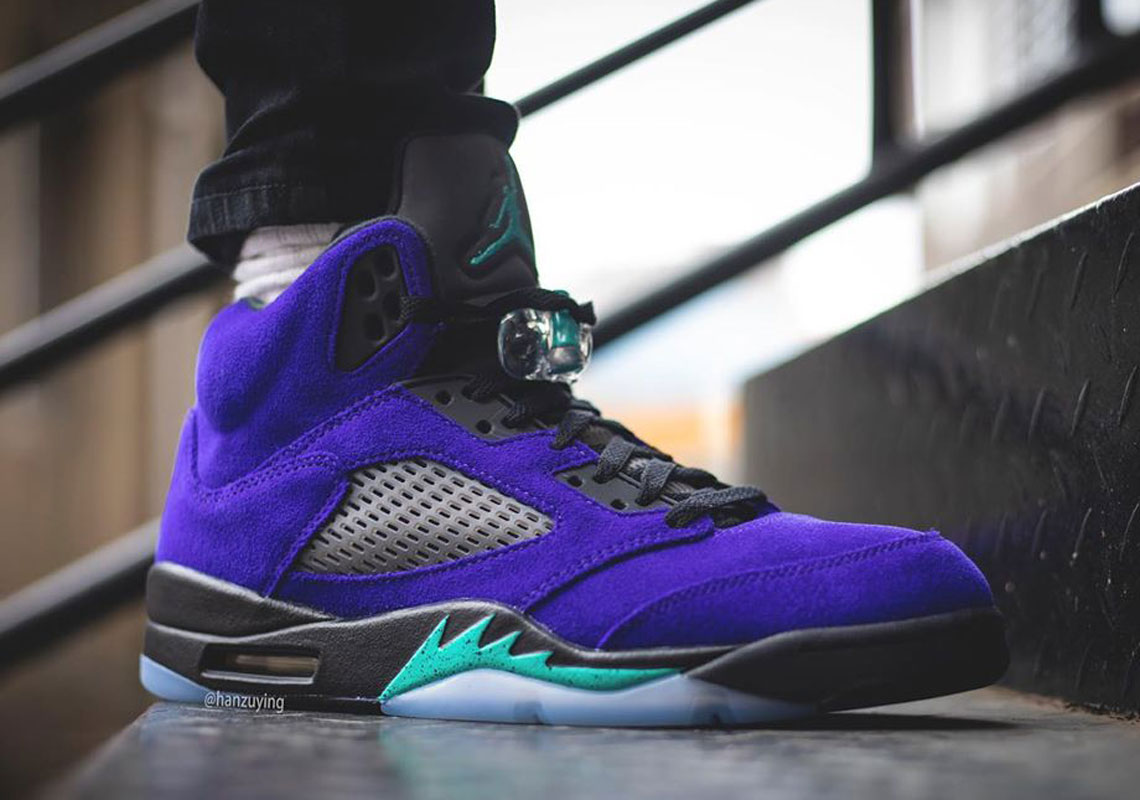 Air Jordan 5 Alternate Grape 136027 500 9