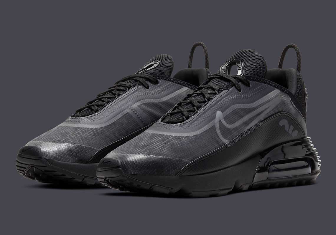 The Nike Air Max 2090 Appears In A Near "Triple Black" Colorway
