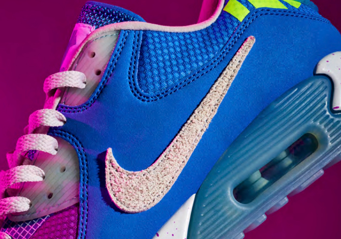 UNDEFEATED's Exclusive Nike Air Max 90 "Pacific Blue" Releases Tomorrow