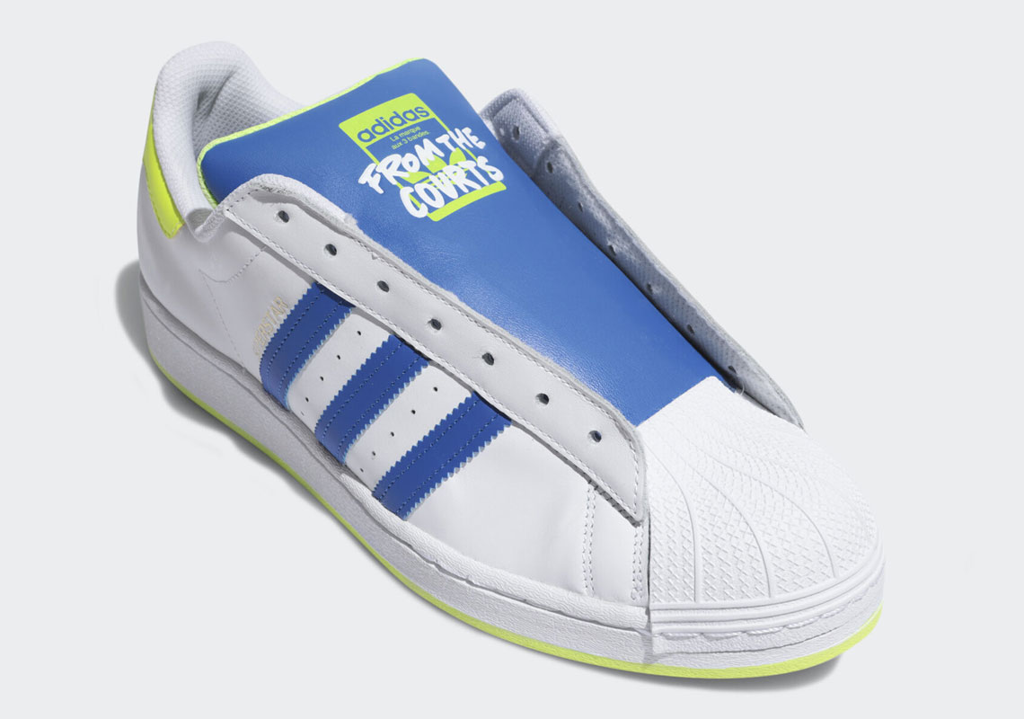 The Laceless adidas Superstar Appears In Throwback Neon Colors