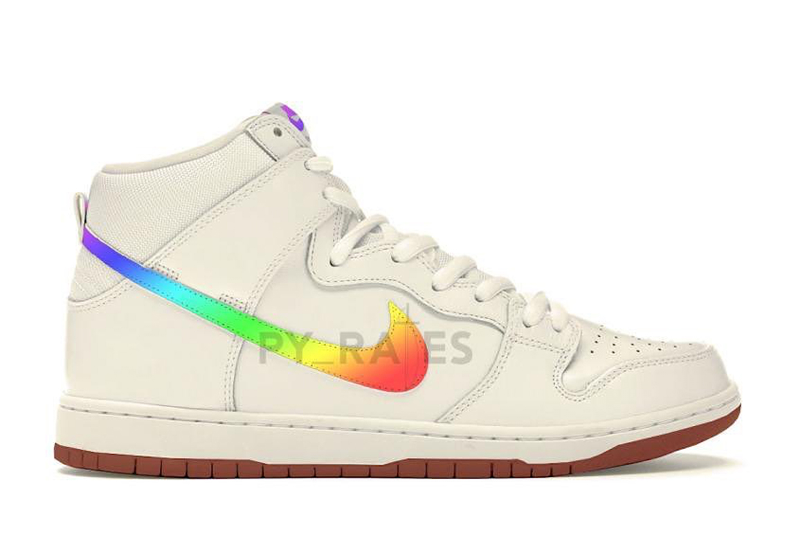 Bodega Nike Dunk High Sail Multi Color