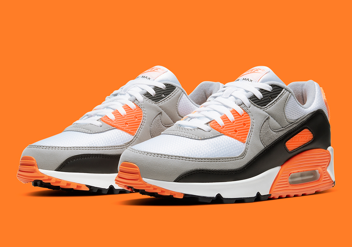 Nike's Recrafted Air Max 90 OG Ushers In Orange To The Mix