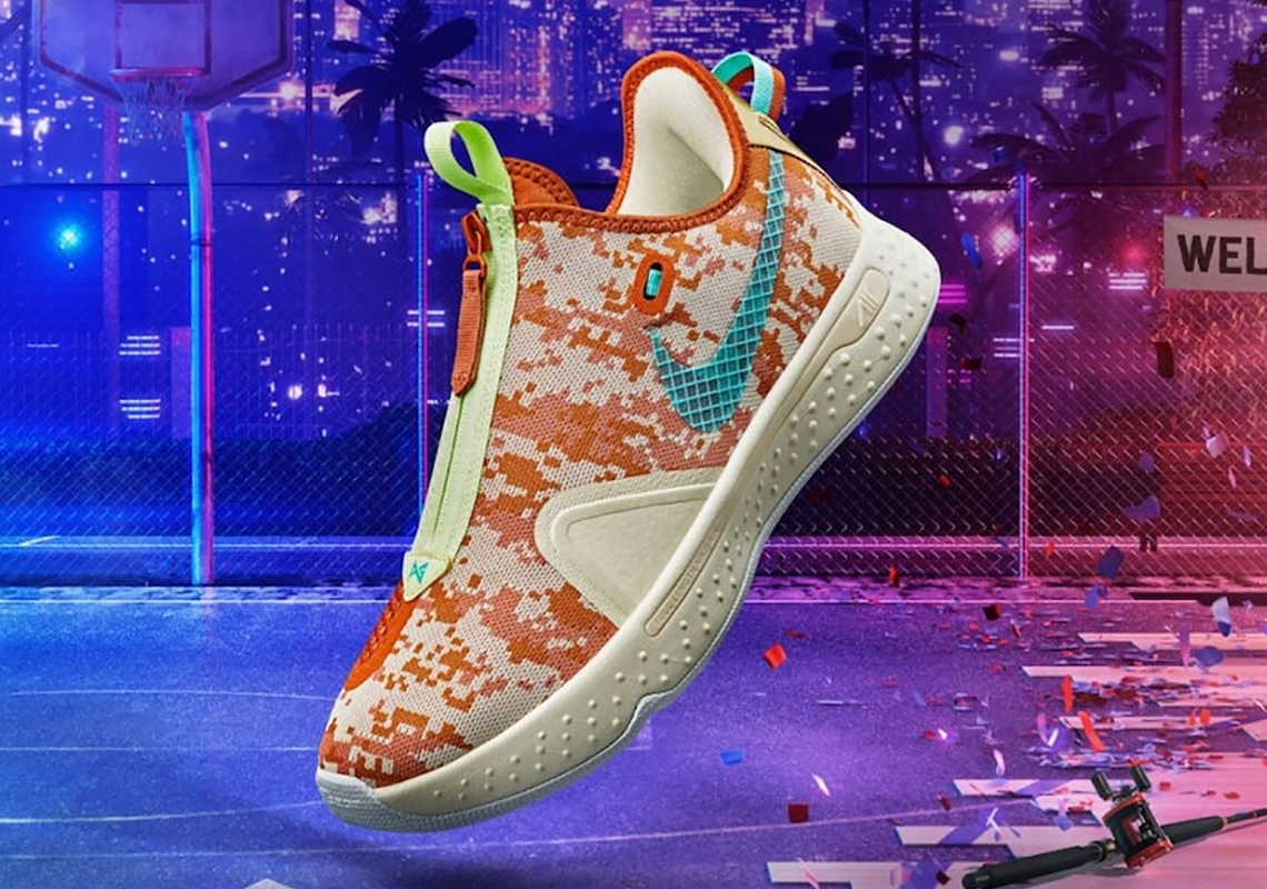 The Nike PG 4 “Digi Camo” Is Next Up In NBA 2K20’s Gamer Exclusives