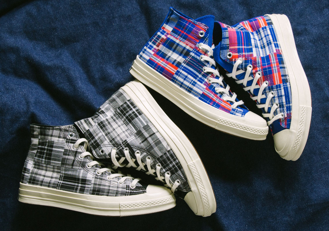 The Converse Chuck 70 "Twisted Prep" Upholstered With Madras