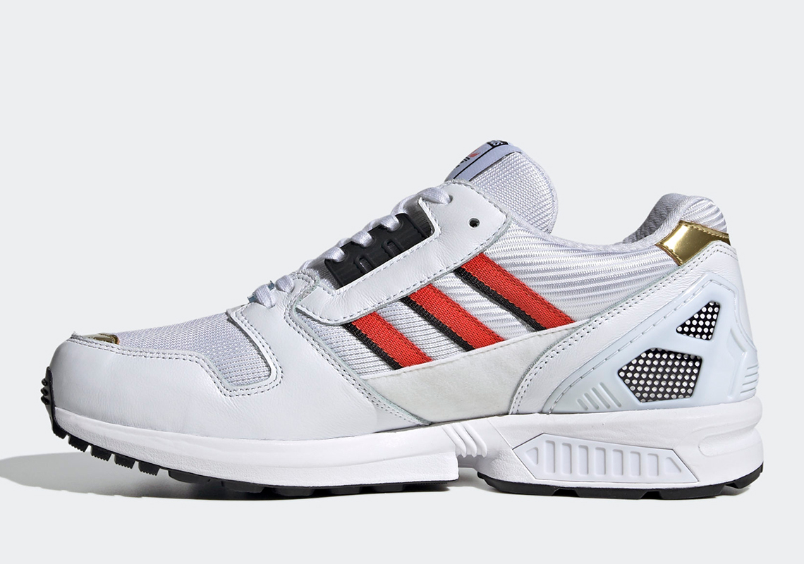 Adidas Zx 8000 White Red Gold Fx9152 6