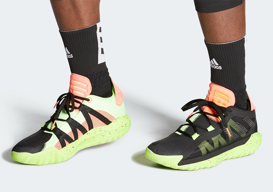 Adidas Dame 6 Signal Green Eh2070 3