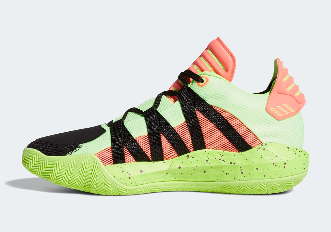Adidas Dame 6 Signal Green Eh2070 8