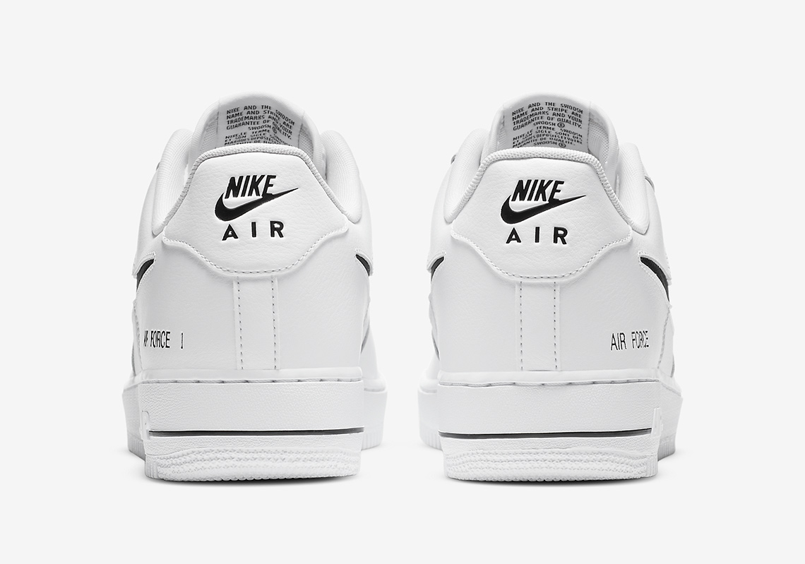 Nike Air Force 1 Black White Cz7377 100 6