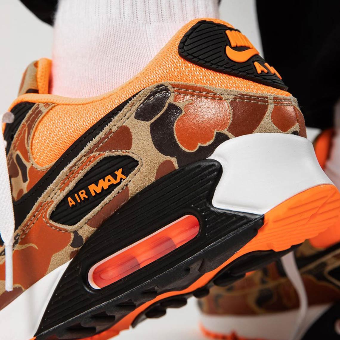 Nike Air Max 90 Orange Duck Camo Release Reminder 1