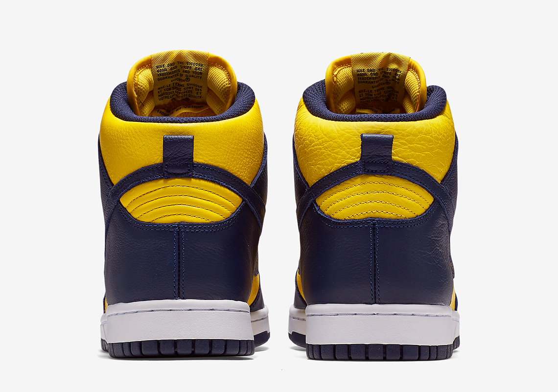 Nike Dunk High Michigan 2020 Release Info 4