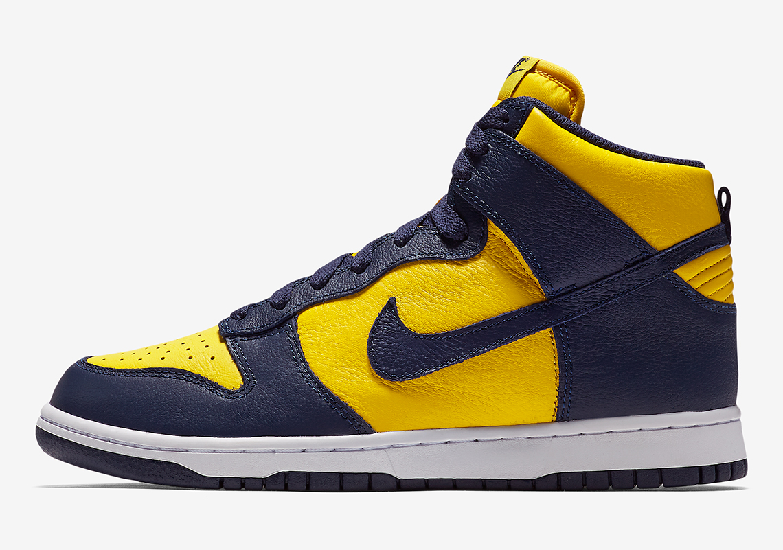 Nike Dunk High Michigan 2020 Release Info 5